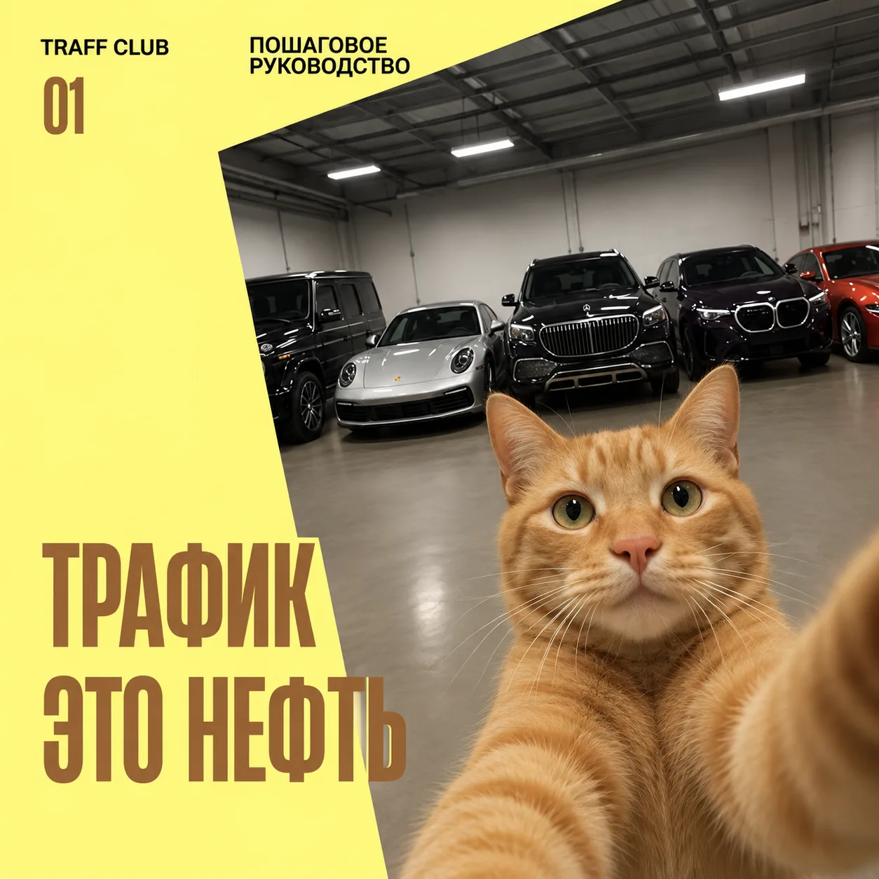Обложка руководства Трафик это нефть