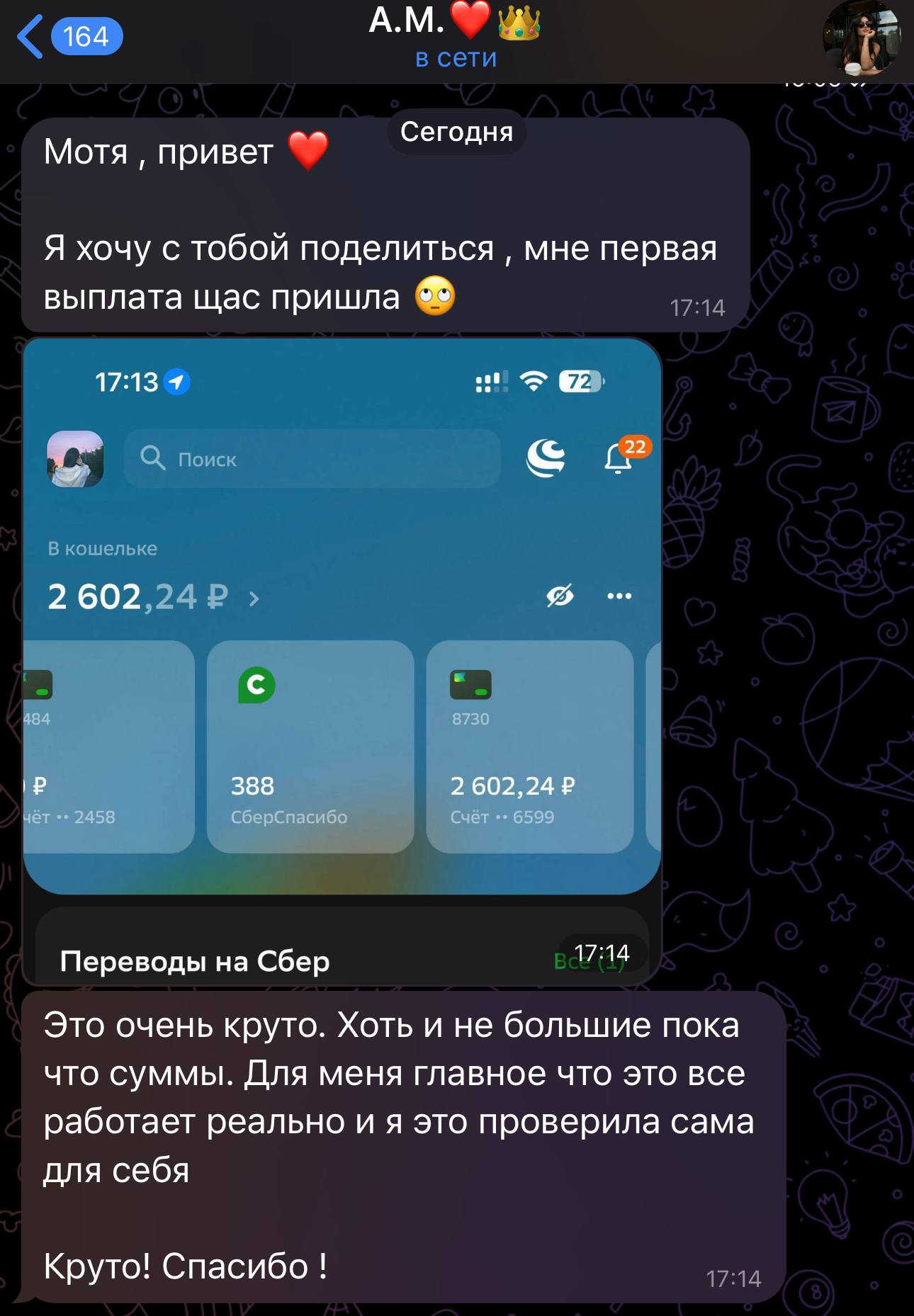 Отзыв участника